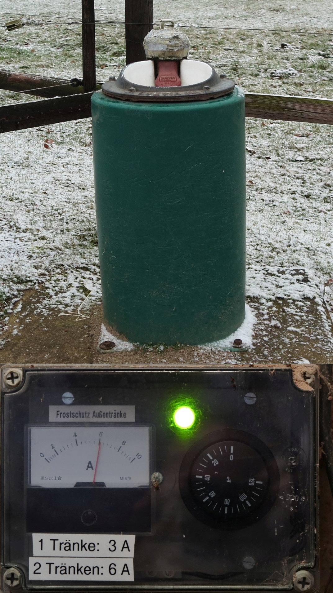 8 frostgeschützte Tränken